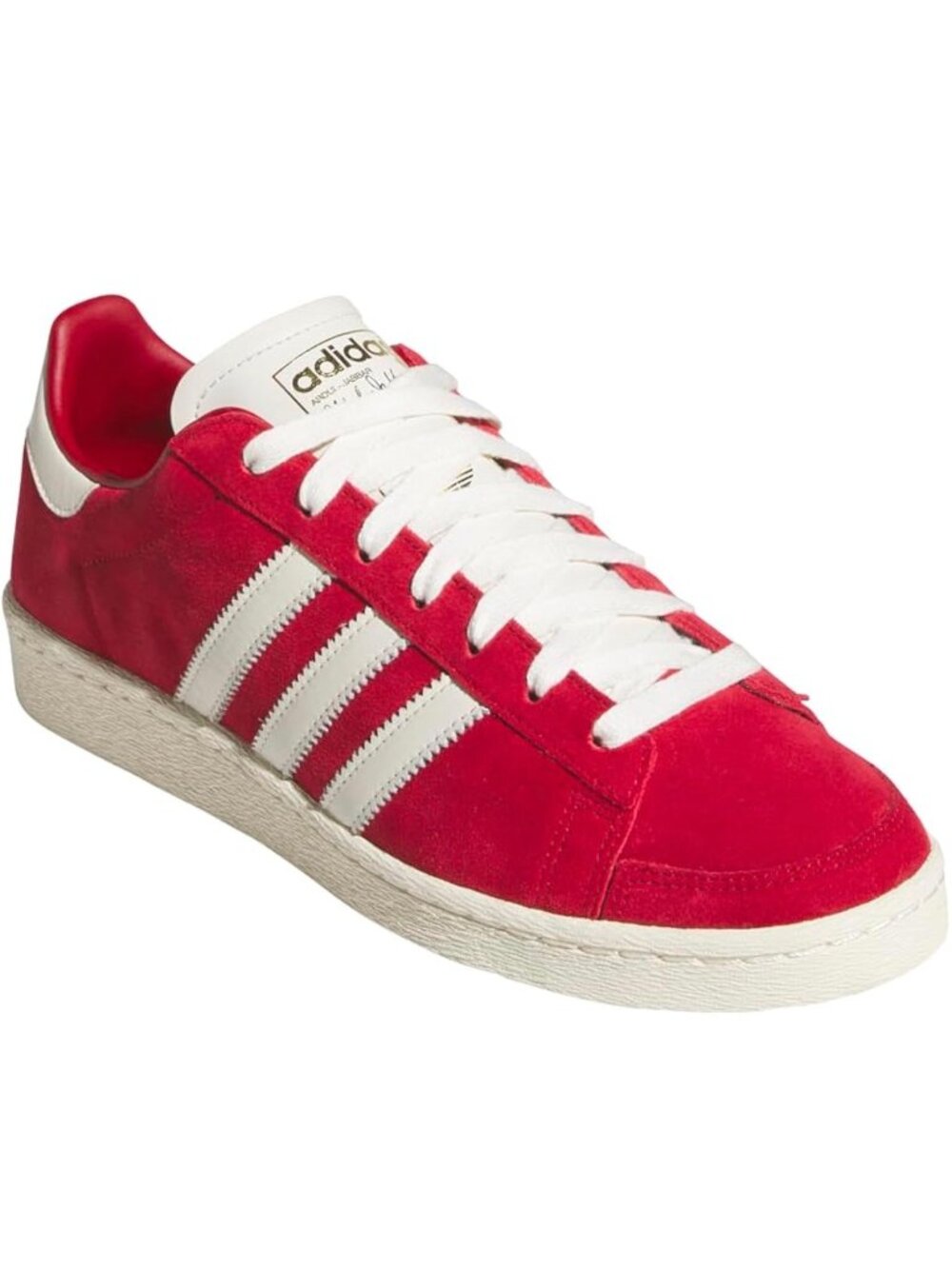 The Adidas Jabbar Lo sneakers in team power red worn once Mens Size 9